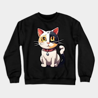 Cat Crewneck Sweatshirt